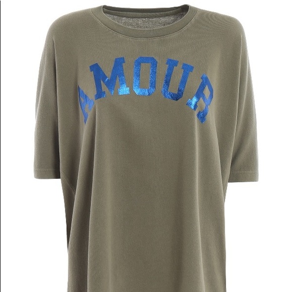 Zadig&Voltaire Portland Amour Khaki Sweatshirt XS - Picture 3 of 8